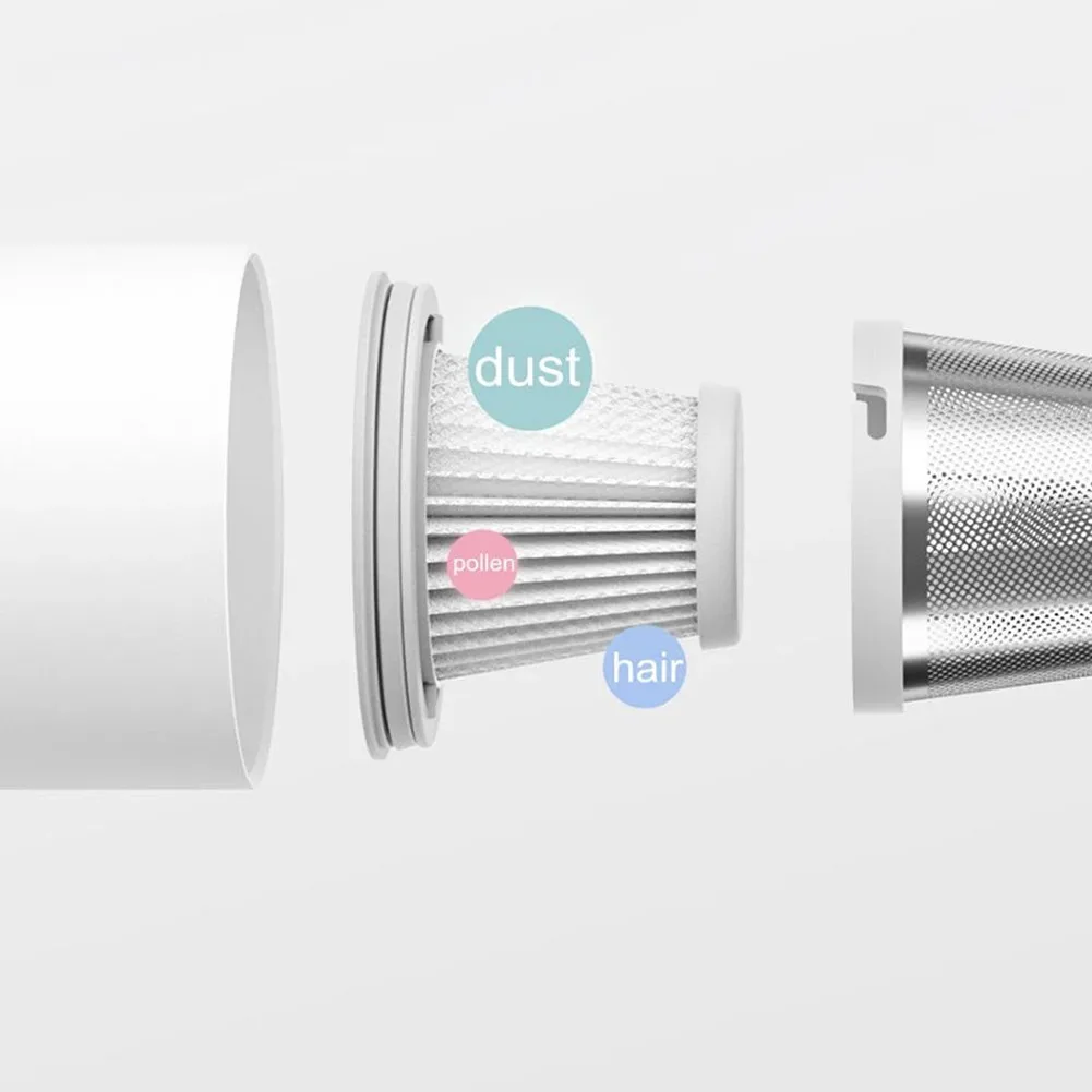 Washable Filter Handy Vacuum Cleaner Accessories With Brush Filter Dust Home Car Mini Wireless Purified Air Recyclable White
Washable Filter Handy Vacuum Cleaner Accessories With Brush Filter Dust Home Car Mini Wireless Purified Air Recyclable White