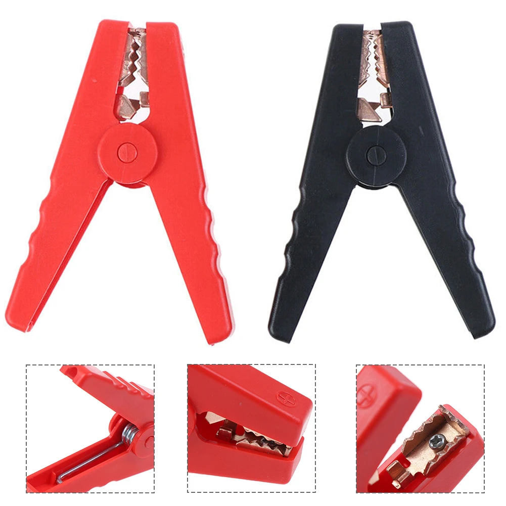 2pcs 100A Metal Alligator Clips Crocodile Electrical Clamp Car Battery Chargers Insulated Clamp Plastic Test Clip
2pcs 100A Metal Alligator Clips Crocodile Electrical Clamp Car Battery Chargers Insulated Clamp Plastic Test Clip