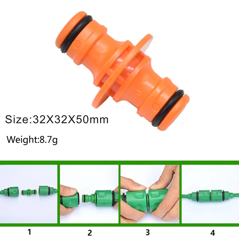 Double Male Hose Connectors End Extender 1/5x Coupler Join Orange Pipe Plastic Quick Connection Replacement Tap
Double Male Hose Connectors End Extender 1/5x Coupler Join Orange Pipe Plastic Quick Connection Replacement Tap