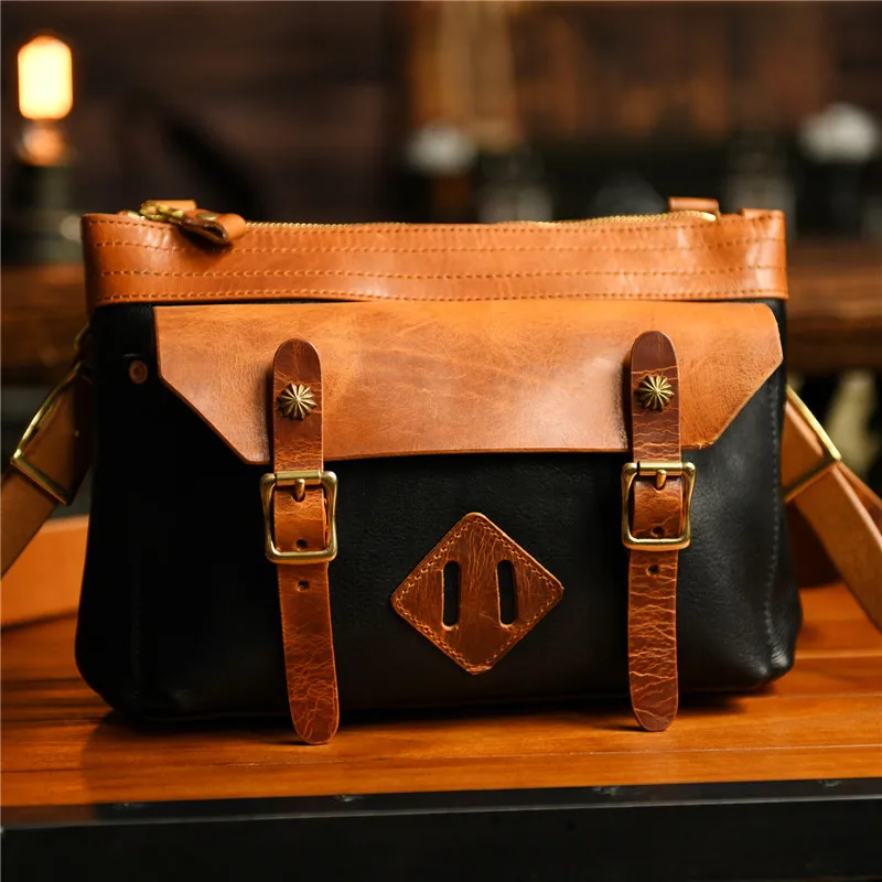 Vintage fashion high quality natural organizer genuine leather men diagonal bag luxury Man with wide shoulder strap shoulder bag
Vintage fashion high quality natural organizer genuine leather men diagonal bag luxury Man with wide shoulder strap shoulder bag