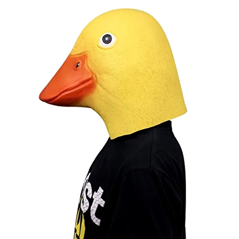 Желтая уточная маска Quacker, латексные мягкие головные уборы, аксессуары для Хэллоуина, красивый подарок
Желтая уточная маска Quacker, латексные мягкие головные уборы, аксессуары для Хэллоуина, красивый подарок
