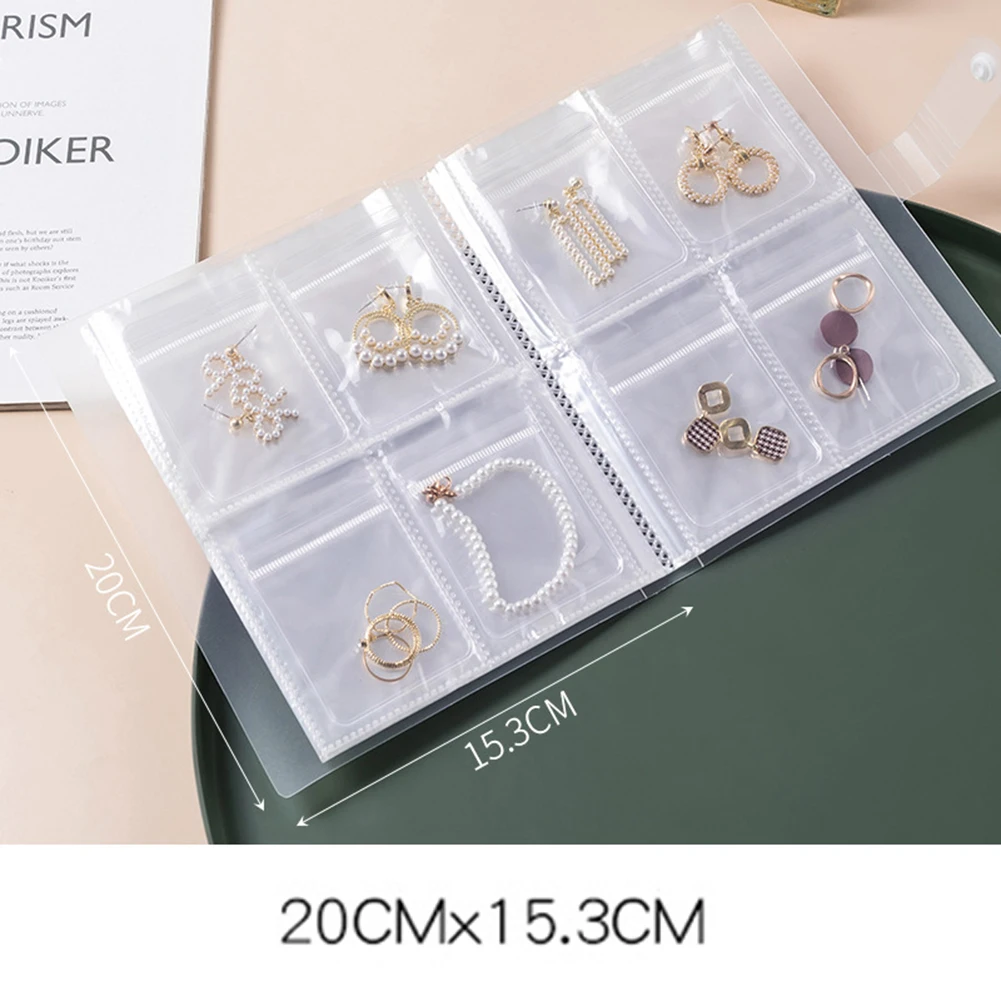 Jewelry Book Transparent Dustproof Bag Keep Your Earrings Organized and Neatly Displayed Ideal for Travel and Shopping
Jewelry Book Transparent Dustproof Bag Keep Your Earrings Organized and Neatly Displayed Ideal for Travel and Shopping