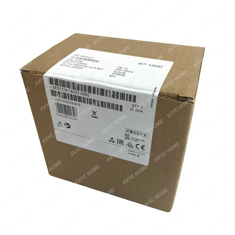 Новый модуль управления в коробке для Siemens S7-1200 6ES7 214-1AG31-0XB0 6ES7214-1AG31-0XB 0
Новый модуль управления в коробке для Siemens S7-1200 6ES7 214-1AG31-0XB0 6ES7214-1AG31-0XB 0