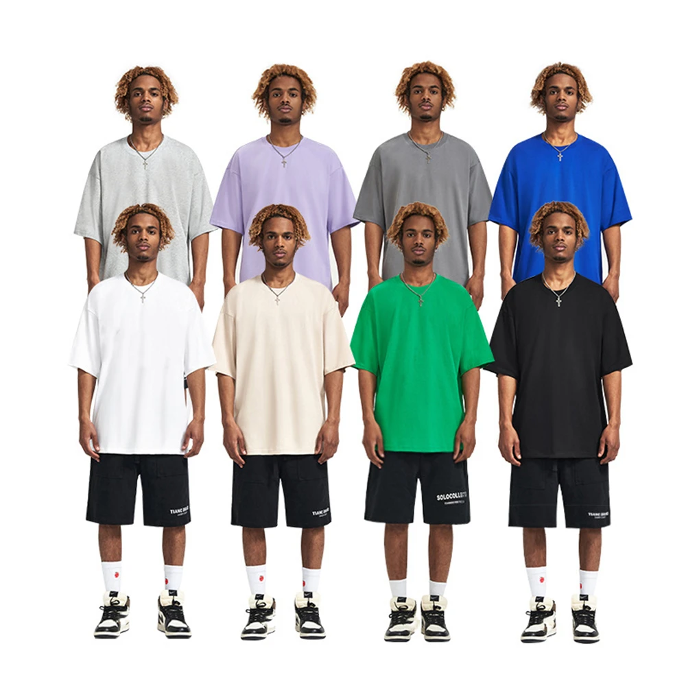 Fashion High Street Style Loose T-shirt Tops For Men Casual Solid Color Short Sleeve Bottoming Tee Tshirt DT240G-1
Fashion High Street Style Loose T-shirt Tops For Men Casual Solid Color Short Sleeve Bottoming Tee Tshirt DT240G-1