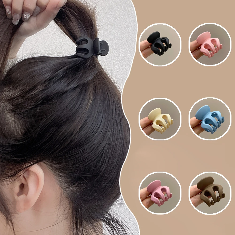 

Small Hair Clips For Ponytail Pumpkin Grab Clip High Ponytail Fixed Artifact Hairpin Back Head Hairpin Anti-sagging Claw