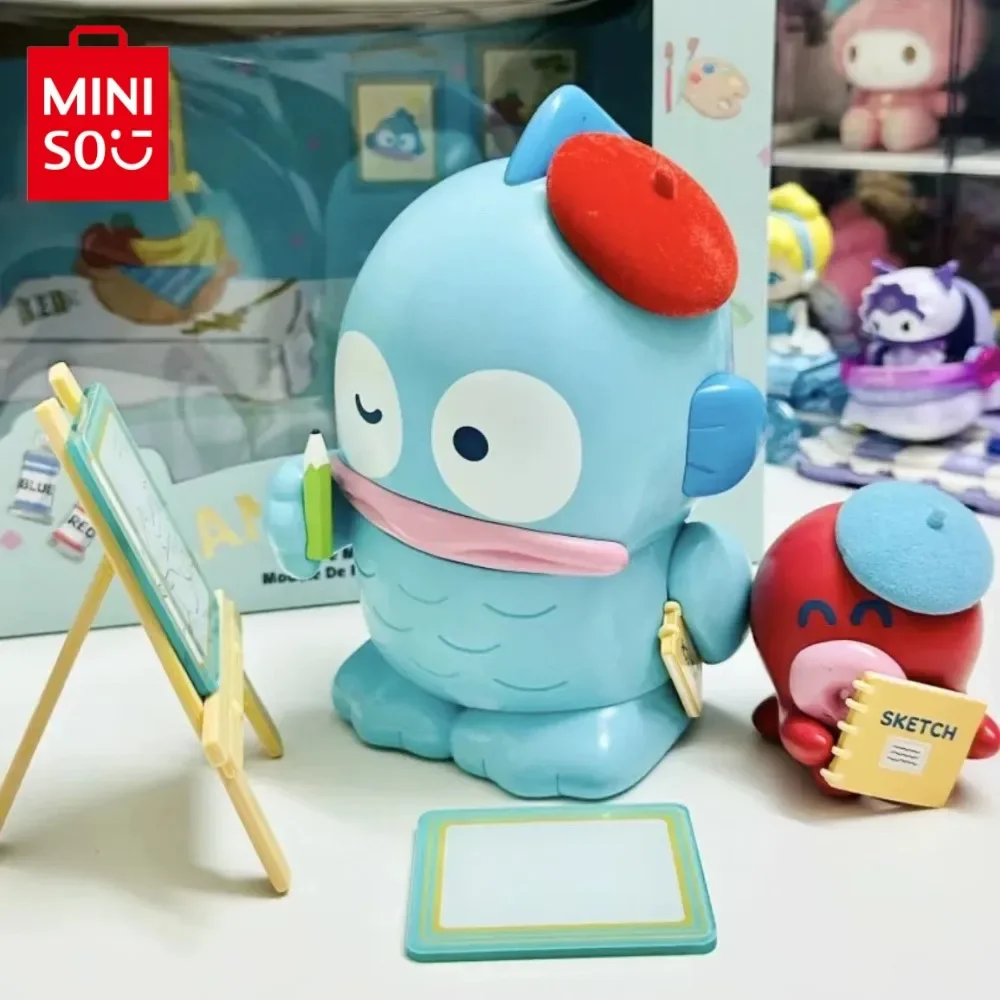 MINISO Sanrio Маленький художник Hangyodon креативная общая фигурка ранняя коллекция хобби модель детский подарок на день рождения
MINISO Sanrio Маленький художник Hangyodon креативная общая фигурка ранняя коллекция хобби модель детский подарок на день рождения