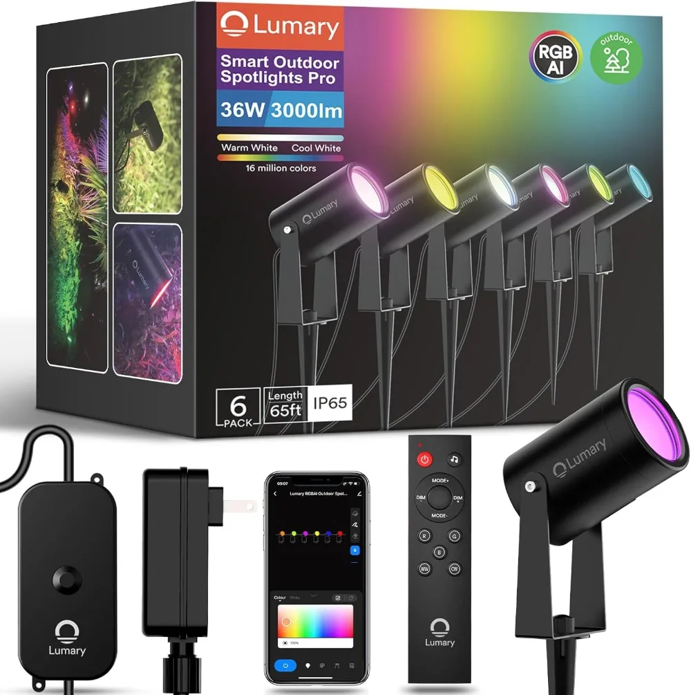 Intelligent Landscape Light Multi-color Display, Multiple Control Methods Waterproof Suitable for Patio Garden Terraces
Intelligent Landscape Light Multi-color Display, Multiple Control Methods Waterproof Suitable for Patio Garden Terraces