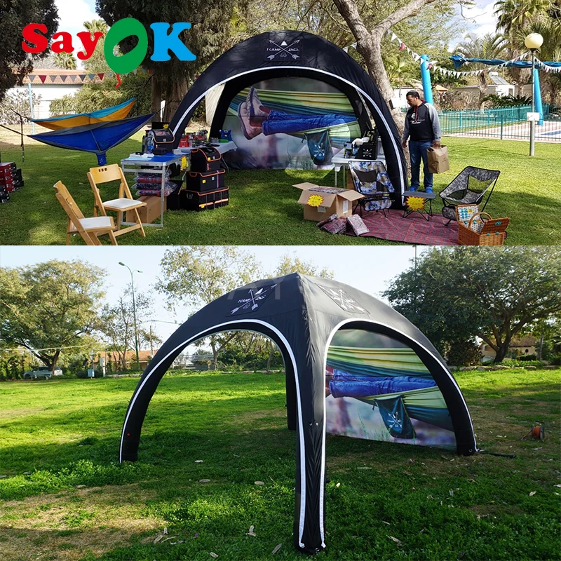 Портативная надувная палатка SAYOK для мероприятий, палатка для кемпинга, Igloo X, палатка для автомобиля, гаража, палатка для демонстраций, фоторазвлечений
Портативная надувная палатка SAYOK для мероприятий, палатка для кемпинга, Igloo X, палатка для автомобиля, гаража, палатка для демонстраций, фоторазвлечений