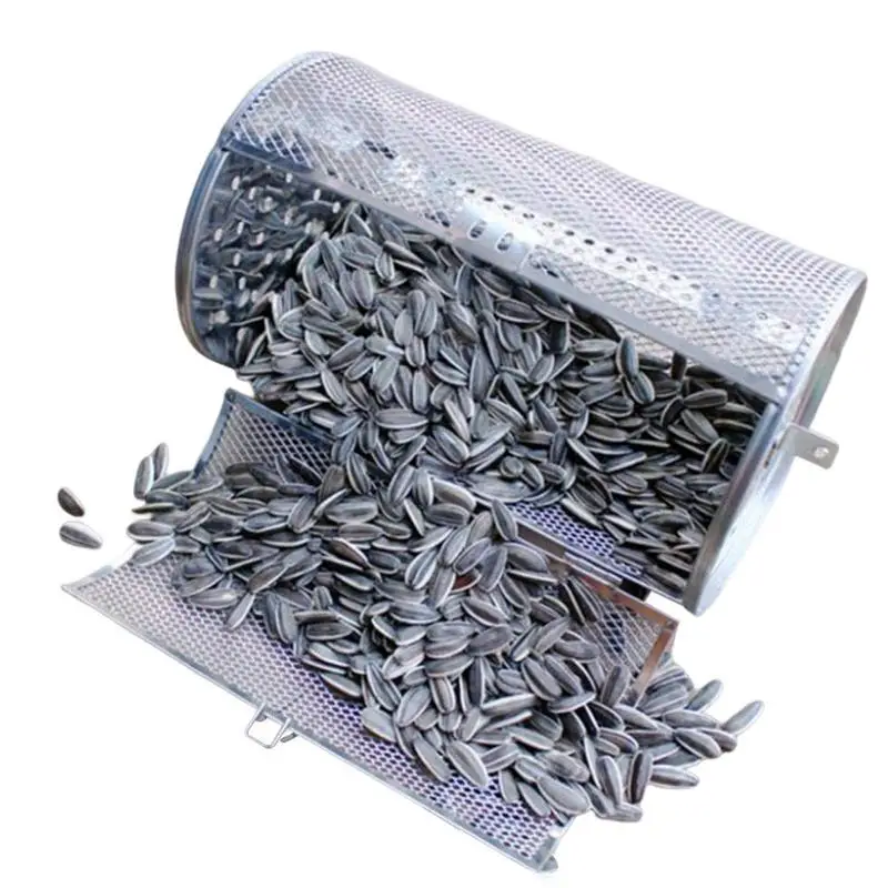 Rotating Basket Stainless Steel Round Tumble Oven Drum Multifunctional Basket Oven Roast Baking Rotary for Pea-nut Dried Nut
Rotating Basket Stainless Steel Round Tumble Oven Drum Multifunctional Basket Oven Roast Baking Rotary for Pea-nut Dried Nut