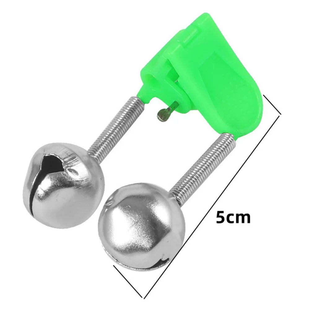 Fishing Alarm Fish Bell Metal 1PC Crisp Sound Double Ring Bell Screw Screw Bell Spring Plastic Clip High Quality Stainless Steel
Fishing Alarm Fish Bell Metal 1PC Crisp Sound Double Ring Bell Screw Screw Bell Spring Plastic Clip High Quality Stainless Steel