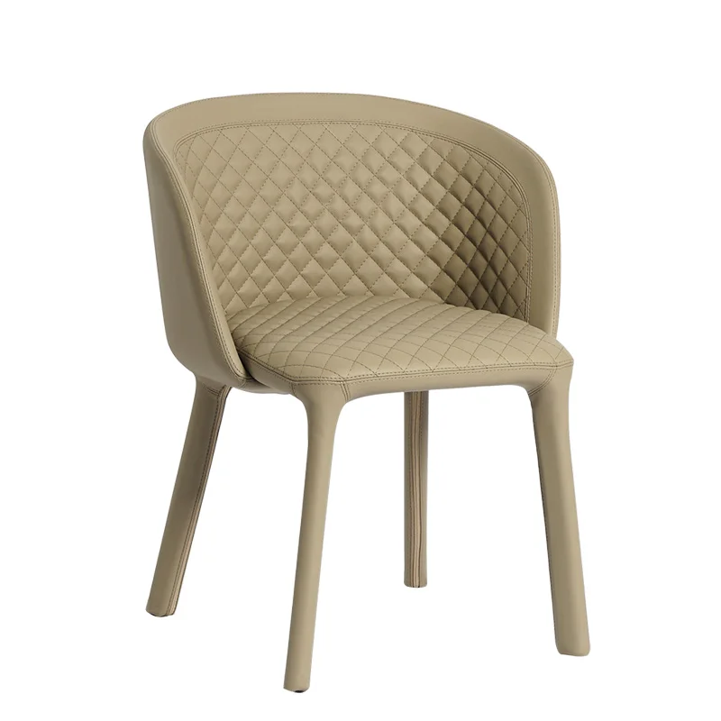 PQF Leather Dining Chair Simple Dining Table Armrest Chair Fabric Stool
PQF Leather Dining Chair Simple Dining Table Armrest Chair Fabric Stool