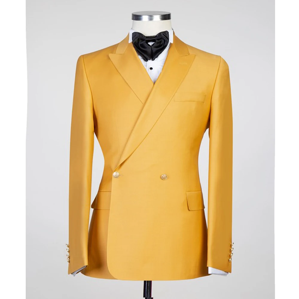 Men's Suits Peak Collar Double Breasted Party Evening Elegant 2 Pieces Full Men's Suit (jacket+Pants) Celebrity Set Luxury Dress
Men's Suits Peak Collar Double Breasted Party Evening Elegant 2 Pieces Full Men's Suit (jacket+Pants) Celebrity Set Luxury Dress