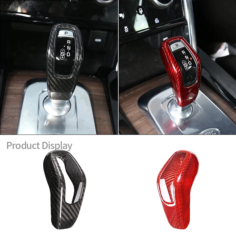 Real Carbon Fiber Car Gear Head Shift Knob Cover Trim Auto Sticker For Land Range Rover Sport RR Sport 2018-2022 Car Accessories
Real Carbon Fiber Car Gear Head Shift Knob Cover Trim Auto Sticker For Land Range Rover Sport RR Sport 2018-2022 Car Accessories
