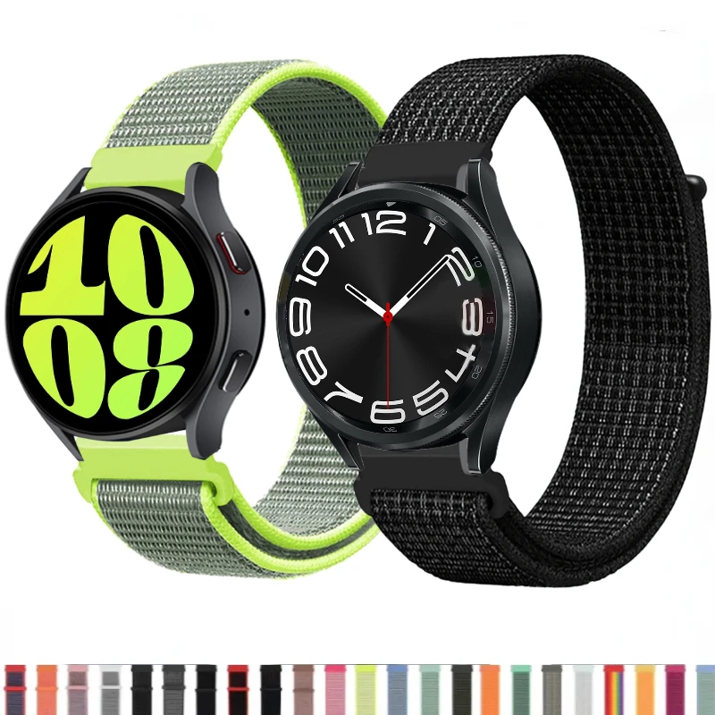 22mm 20mm nylon strap For Samsung Galaxy watch 3 4 5 6 Amazfit GTR 4 3 Pro Breathable comfortable Wristband For Huawei GT2 3 Pro
22mm 20mm nylon strap For Samsung Galaxy watch 3 4 5 6 Amazfit GTR 4 3 Pro Breathable comfortable Wristband For Huawei GT2 3 Pro