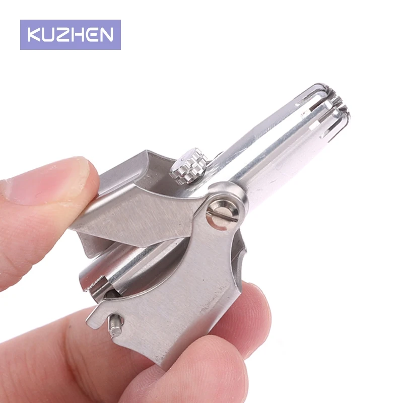 Hot Nose Trimmer for Men Stainless Steel Manual Trimmer for Nose Vibrissa Razor Shaver Washable Portable Nose Ear Hair Trimmer 
Hot Nose Trimmer for Men Stainless Steel Manual Trimmer for Nose Vibrissa Razor Shaver Washable Portable Nose Ear Hair Trimmer