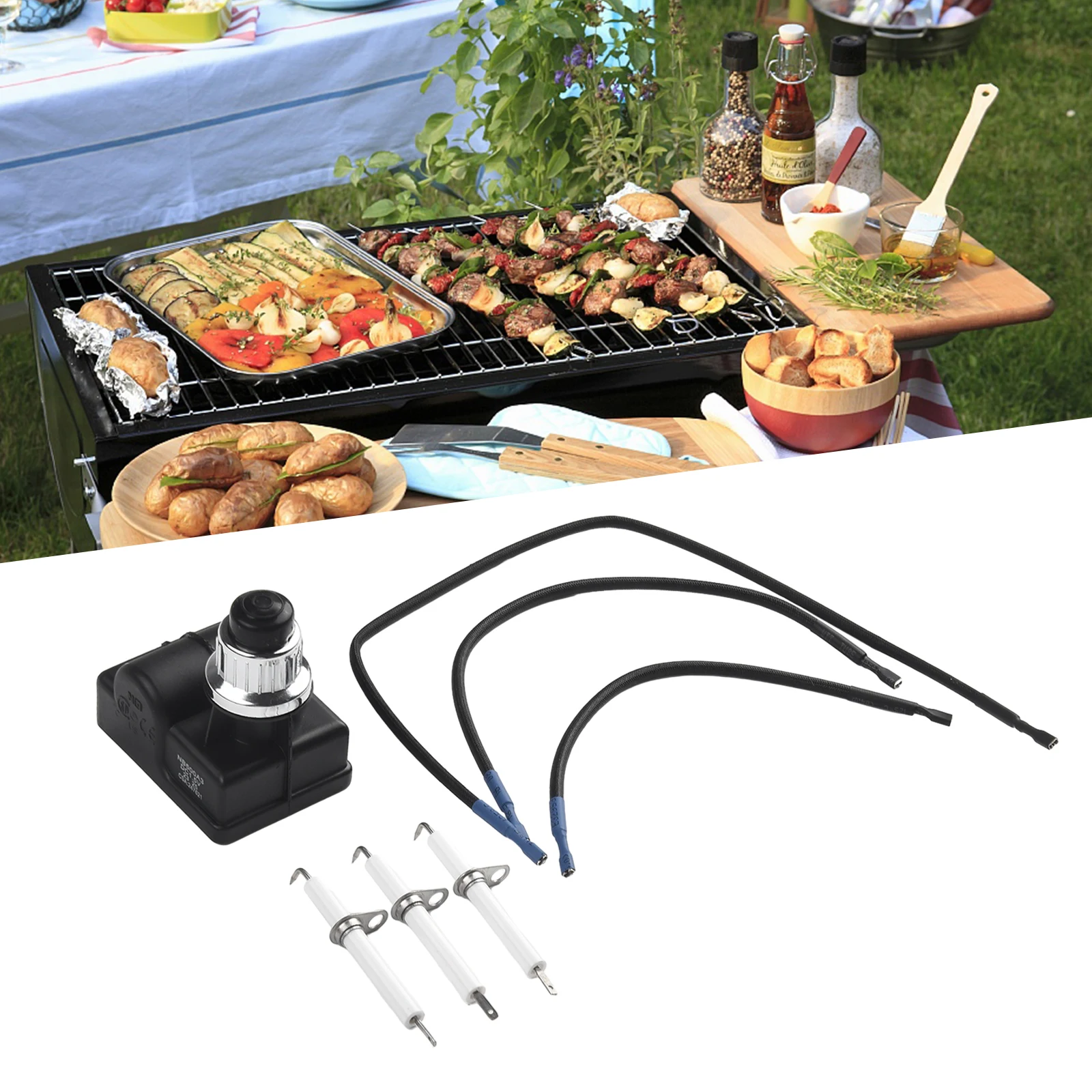TS-IG3007 Grill Replacement Parts For PitBoss 4-in-1 Grill Push-Button Outdoor Cooking Equipment Grills Tool Replacement Part
TS-IG3007 Grill Replacement Parts For PitBoss 4-in-1 Grill Push-Button Outdoor Cooking Equipment Grills Tool Replacement Part