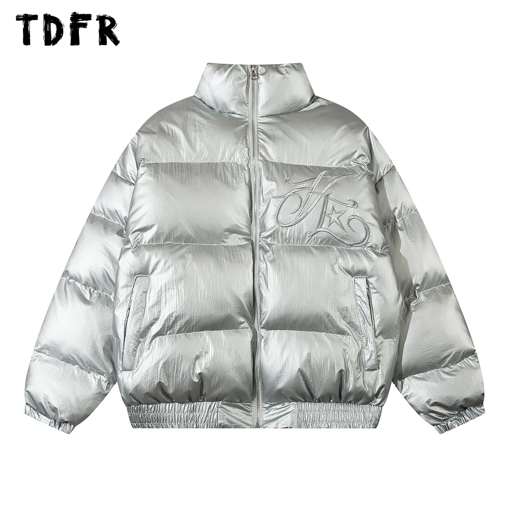 Letter Embroidery Bread jacket Mens Winter Casual Loose Long Sleeve Stand collar Thick Outerwear Padded Jacket Men
Letter Embroidery Bread jacket Mens Winter Casual Loose Long Sleeve Stand collar Thick Outerwear Padded Jacket Men