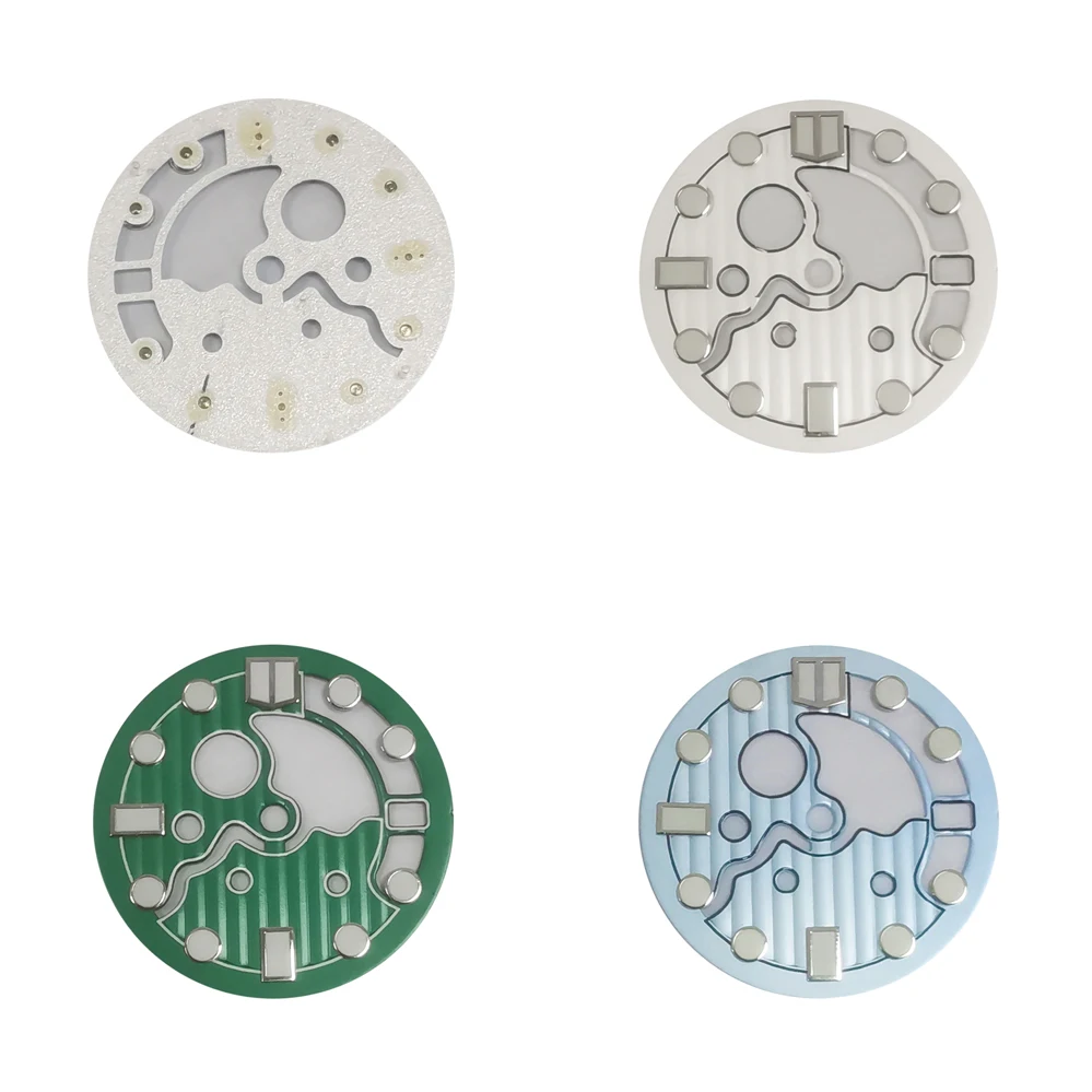 Watch Accessories 28.5MM Hollow-out Dial Green Luminous Fit For NH35/36 Movement Is Only Fit For 3 O'clock
Watch Accessories 28.5MM Hollow-out Dial Green Luminous Fit For NH35/36 Movement Is Only Fit For 3 O'clock