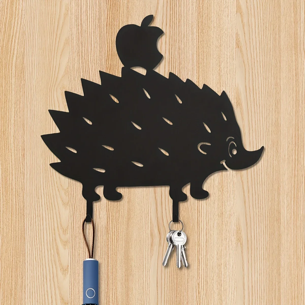 CIFBUY Metal Creative Hedgehog Silhouette Key Hooks, Household Multi-Purpose Clothes Bag Key Hooks, Living Room Wall Decoration
CIFBUY Metal Creative Hedgehog Silhouette Key Hooks, Household Multi-Purpose Clothes Bag Key Hooks, Living Room Wall Decoration