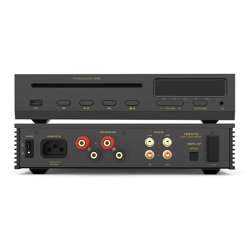 CD-плеер SHANLING CA80 MQA, привод Phillips Sanyo HD860 Laser ES9219MQ DAC RT6863 LTA8092, чип высокого разрешения, аудиовход Bluetooth
CD-плеер SHANLING CA80 MQA, привод Phillips Sanyo HD860 Laser ES9219MQ DAC RT6863 LTA8092, чип высокого разрешения, аудиовход Bluetooth