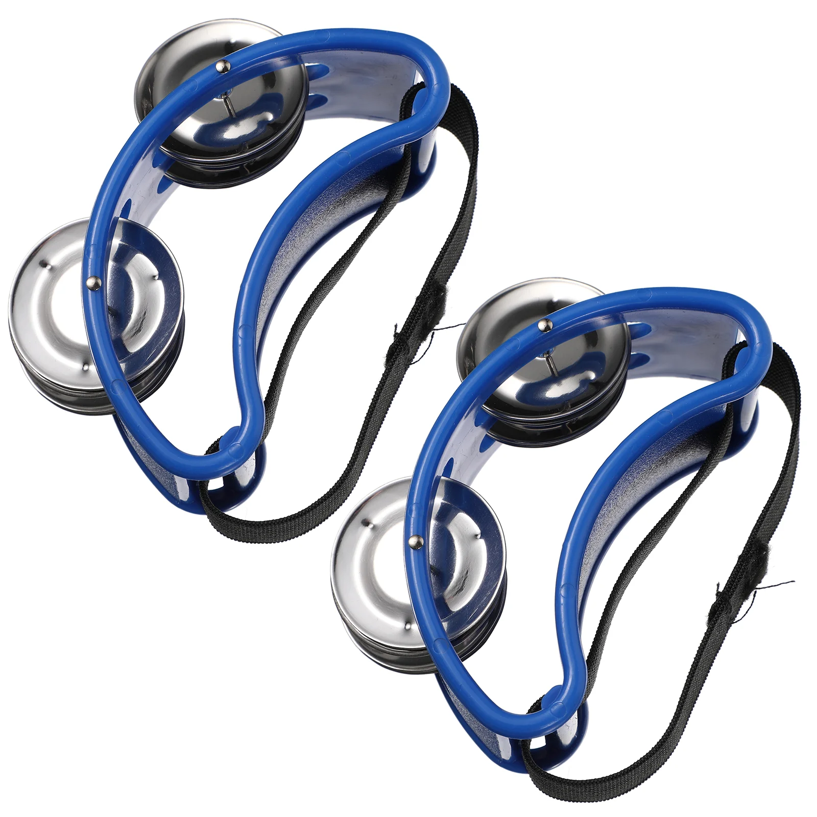 2 Tambourine Percussion Musical Instrument with Metal Bell Shaker for Guitar Drum Accessory Instrument Blue
2 Tambourine Percussion Musical Instrument with Metal Bell Shaker for Guitar Drum Accessory Instrument Blue