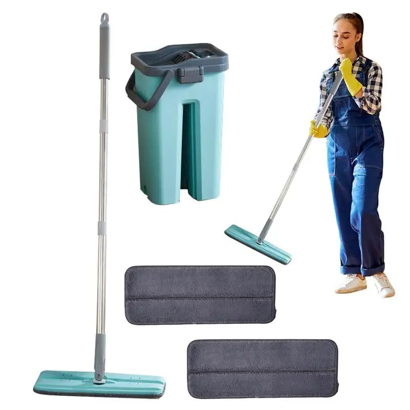 Flat Floor Mop Dust Cleaning Mops For Floor Long Handle Floor Mop And Bucket Set For Laminate Hardwood Wood Marble Floors
Flat Floor Mop Dust Cleaning Mops For Floor Long Handle Floor Mop And Bucket Set For Laminate Hardwood Wood Marble Floors
