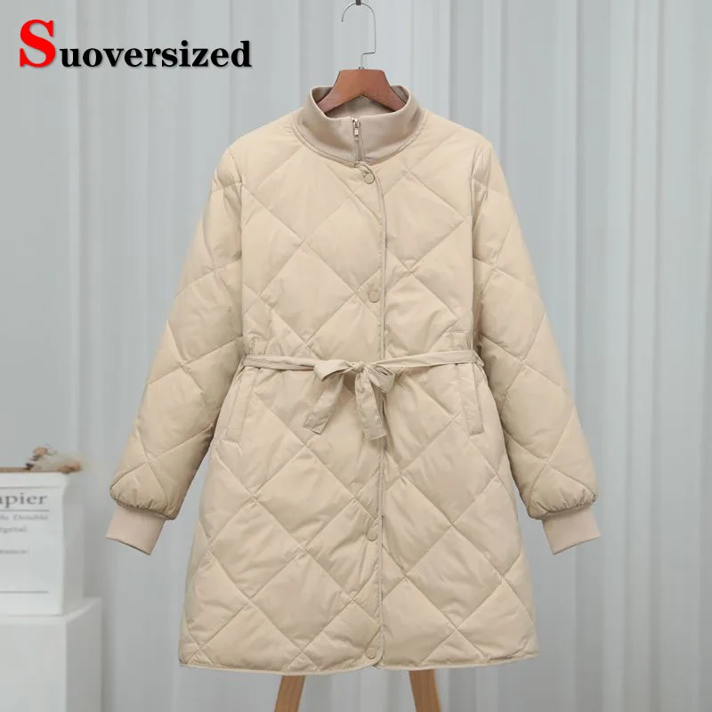 Корейская легкая хлопковая подкладка Chaquetas, повседневные теплые облегающие парки, пальто, зимние новые женские куртки с поясом, элегантные толстые Casacos
Корейская легкая хлопковая подкладка Chaquetas, повседневные теплые облегающие парки, пальто, зимние новые женские куртки с поясом, элегантные толстые Casacos