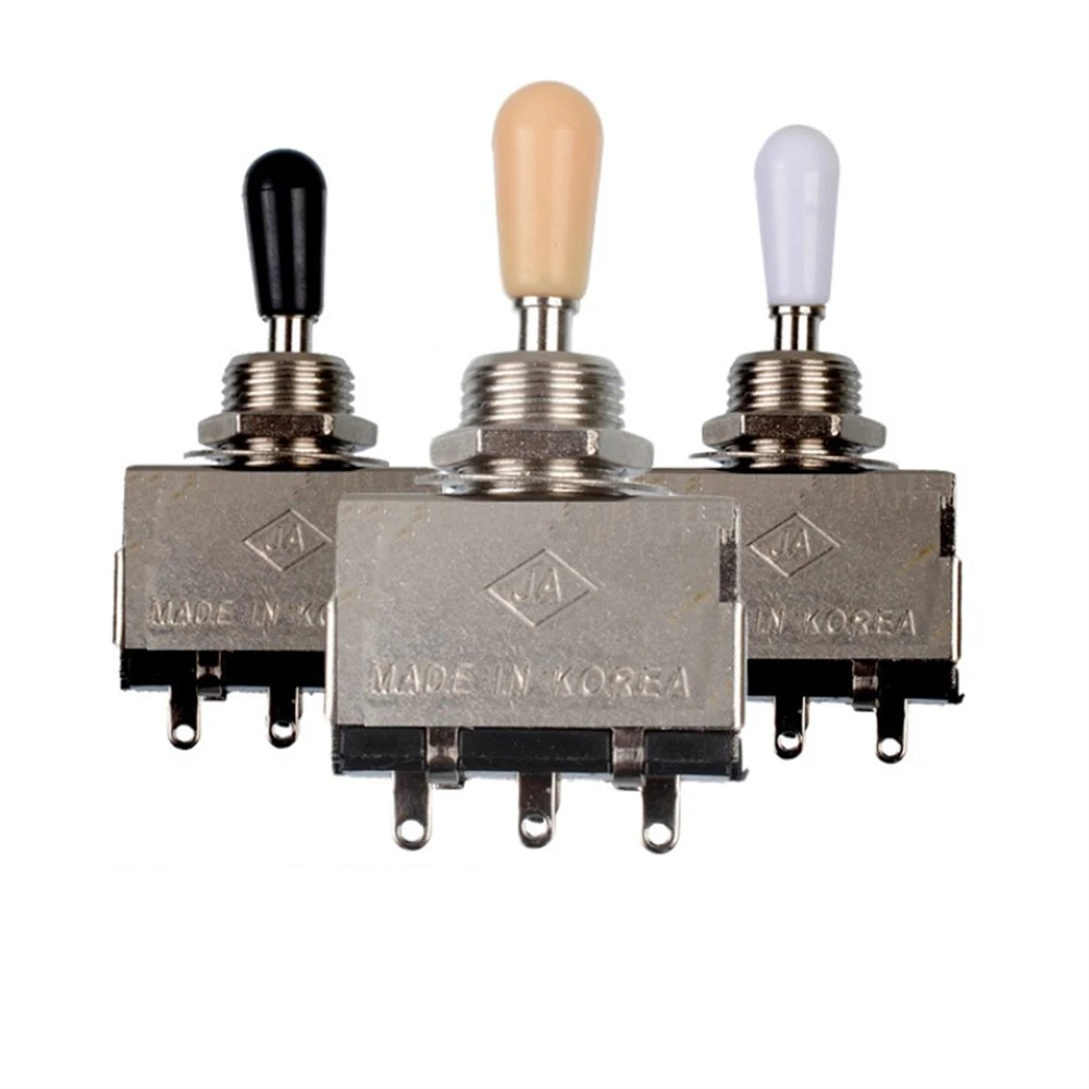 Electric Guitar Selector Switch Closed 3 Way Toggle Switch Pickup Tone Selector Knob Musical Instrument Accessories Beginners
Electric Guitar Selector Switch Closed 3 Way Toggle Switch Pickup Tone Selector Knob Musical Instrument Accessories Beginners