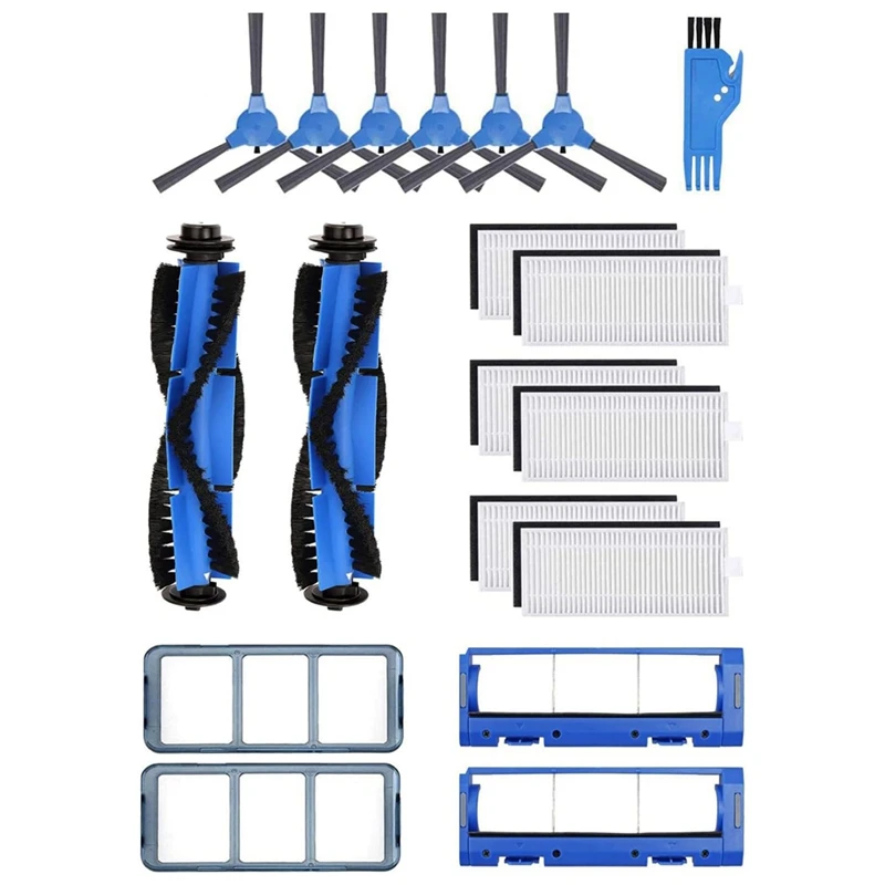 For Eufy Robovac 11S 15T 30 30C 15C 12 25C 35C11S PLUS Replacement Parts Kit Filter Pre-Filter Roller Side Brush Brush Cover
For Eufy Robovac 11S 15T 30 30C 15C 12 25C 35C11S PLUS Replacement Parts Kit Filter Pre-Filter Roller Side Brush Brush Cover