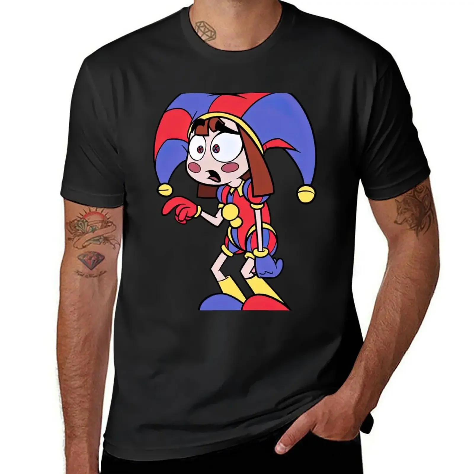 Pomni cute T-Shirt graphics vintage Aesthetic clothing sports fans mens graphic t-shirts big and tall
Pomni cute T-Shirt graphics vintage Aesthetic clothing sports fans mens graphic t-shirts big and tall