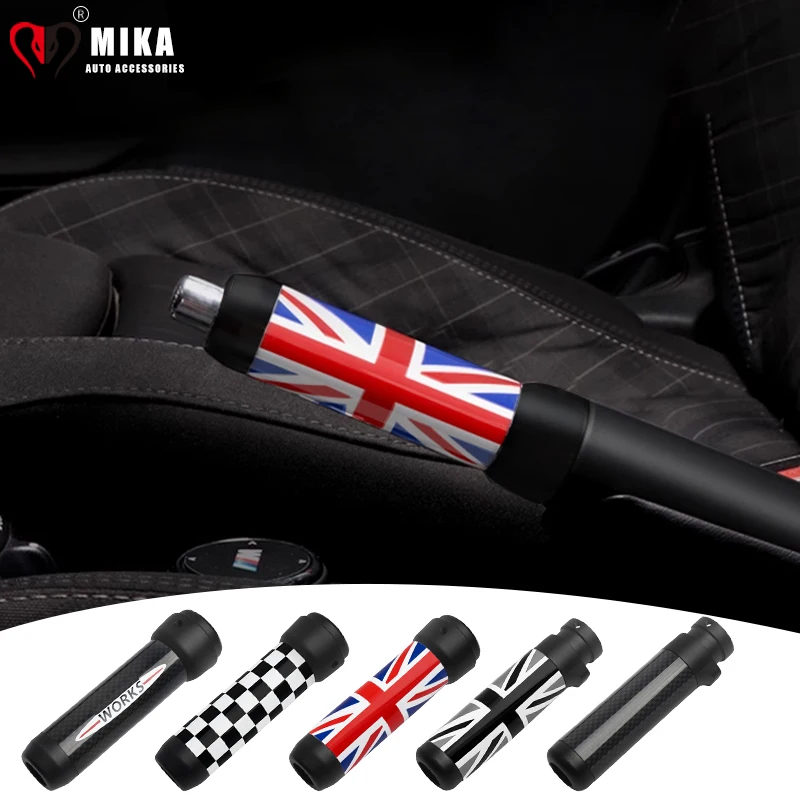 For Mini Cooper F55 F56 F57 R55 R56 R57 Car Handbrake Lever Decoration Cover Alloy Carbon Fiber Case Interior Accessories
For Mini Cooper F55 F56 F57 R55 R56 R57 Car Handbrake Lever Decoration Cover Alloy Carbon Fiber Case Interior Accessories