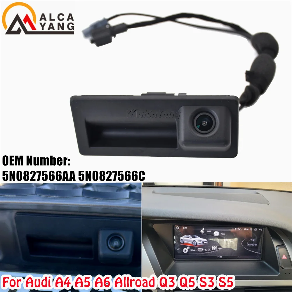 Trunk Release Handle W/ Backup Camera For Audi A4 A5 A6 A7 Allroad Q3 Q5 S3 S5 RS5 RS7 S6 S7 SQ5 Car Boot Lid Tailgate Switch
Trunk Release Handle W/ Backup Camera For Audi A4 A5 A6 A7 Allroad Q3 Q5 S3 S5 RS5 RS7 S6 S7 SQ5 Car Boot Lid Tailgate Switch