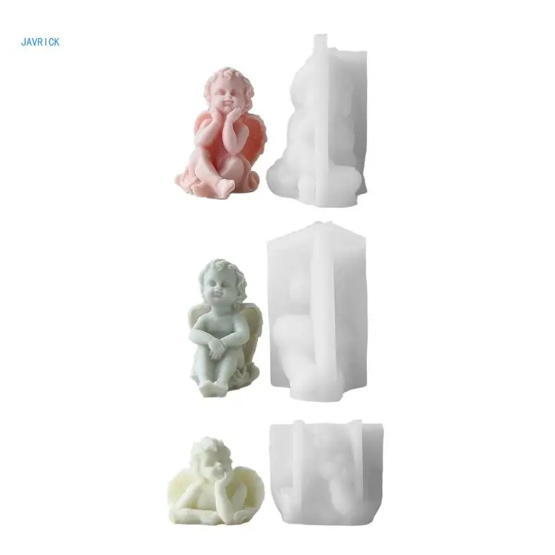 DIY Crafts Moulds Angel Shape Silicone Material for Hand-Making Candle Soap
DIY Crafts Moulds Angel Shape Silicone Material for Hand-Making Candle Soap