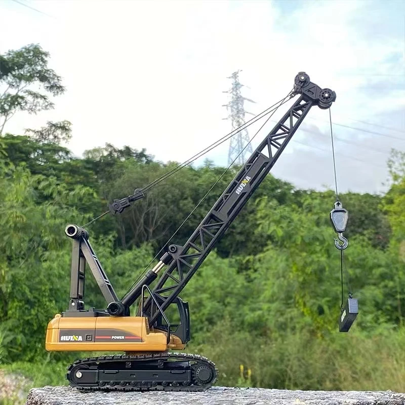 1:50 Huina Toy Alloy Car Model Simulation Crane Loader Dumper Truck Engineering Vehicle crawler Collection Toy for Children gift
1:50 Huina Toy Alloy Car Model Simulation Crane Loader Dumper Truck Engineering Vehicle crawler Collection Toy for Children gift
