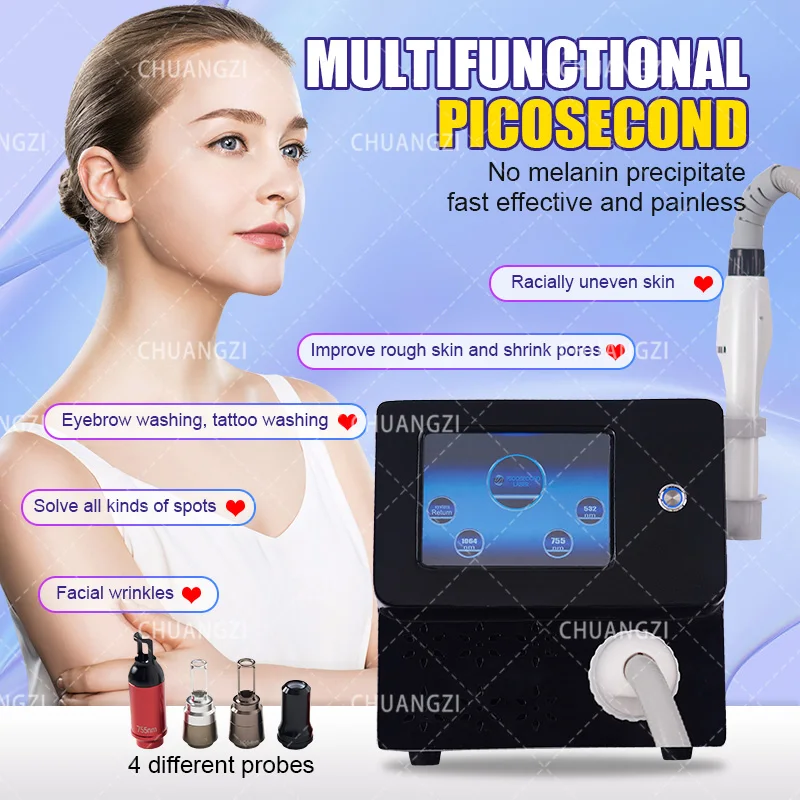 Hot sell Picosecond Tattoo Removal Nd Yag 755nm 1064nm 1320nm Picosecond Laser Beauty Machine With Carbon Peel Skin White
Hot sell Picosecond Tattoo Removal Nd Yag 755nm 1064nm 1320nm Picosecond Laser Beauty Machine With Carbon Peel Skin White