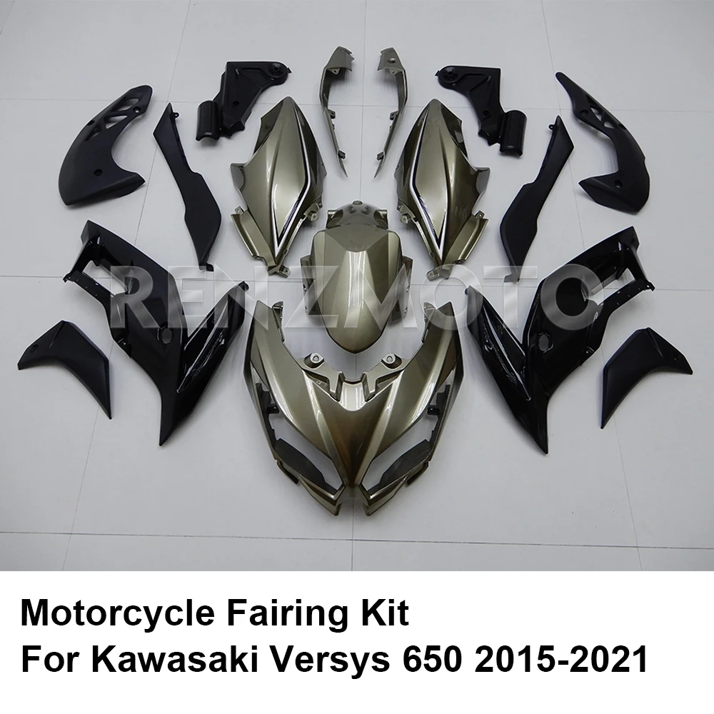 For Kawasaki Versys 650 2015-2021 Fairing Motorcycle Set Body Kit Decoration Plastic Guard Plate Accessories Shell MT104A
For Kawasaki Versys 650 2015-2021 Fairing Motorcycle Set Body Kit Decoration Plastic Guard Plate Accessories Shell MT104A