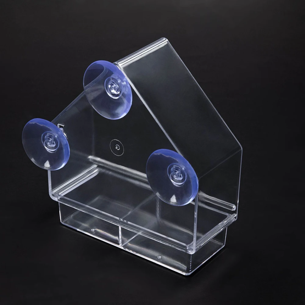 Acrylic Bird Feeder For Outside Clear Removable Bird Feeder Tray 6.14x2.4x6.5in Transparent Bird Feeder Casement Mounted
Acrylic Bird Feeder For Outside Clear Removable Bird Feeder Tray 6.14x2.4x6.5in Transparent Bird Feeder Casement Mounted