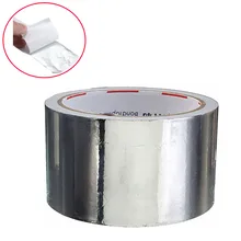 

4.8/8CM Thermal Resist Duct Repairs High Temperature Resistant Foil Adhesive Tape Useful Aluminium Foil Adhesive Sealing Tape