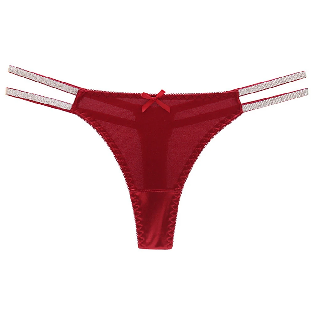 Women Breathable Satin Silky Hollowed-Out T-Back G-String Low Waist Thongs Panties Lingerie Knickers Underwear Ladies Briefs
Women Breathable Satin Silky Hollowed-Out T-Back G-String Low Waist Thongs Panties Lingerie Knickers Underwear Ladies Briefs