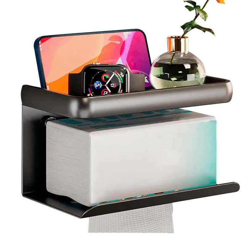 Настенный держатель для туалетной бумаги, настенный диспенсер для туалетной бумаги с полкой, аксессуары для ванной комнаты, нержавеющий держатель для бумаги
Настенный держатель для туалетной бумаги, настенный диспенсер для туалетной бумаги с полкой, аксессуары для ванной комнаты, нержавеющий держатель для бумаги