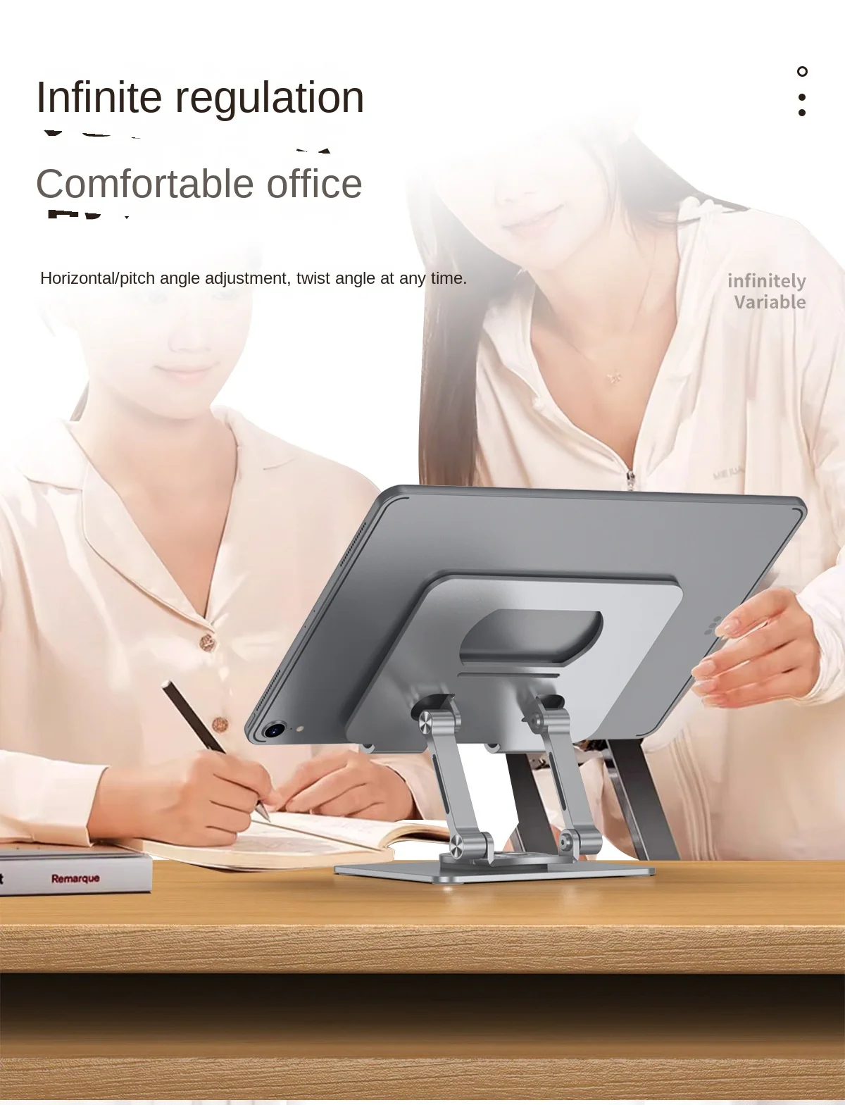 Foldable Tablet Bracket Stand 360 Degree Rotating Portable Laptop Bracket Hollow Heat Dissipation Height Adjustable Accessories Foldable Tablet Bracket Stand 360 Degree Rotating Portable Laptop Bracket Hollow Heat Dissipation Height Adjustable Accessories