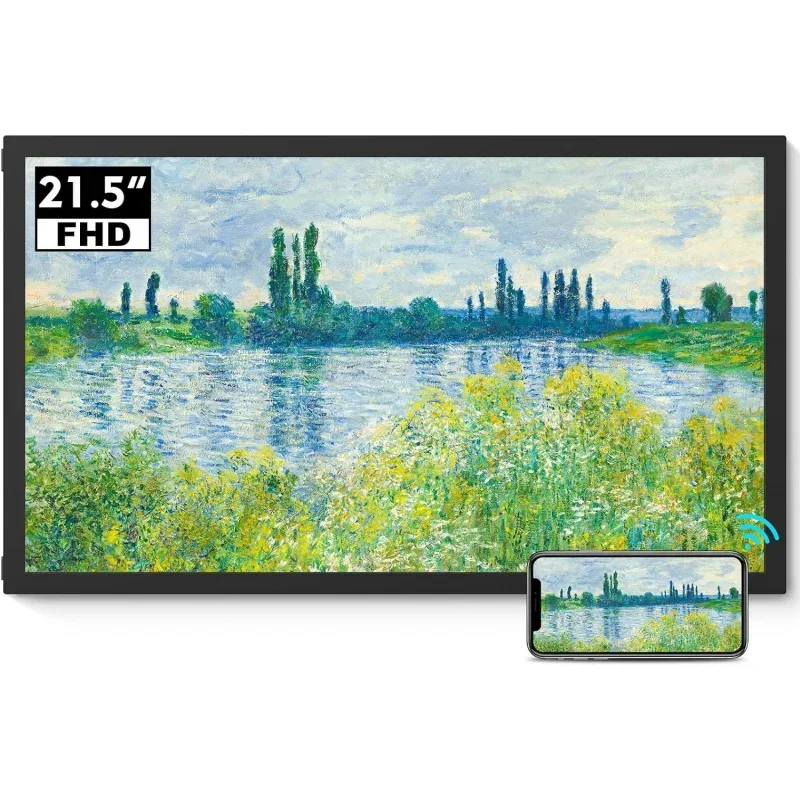 BSIMB 21,5 Дюймов 64 ГБ очень большая цифровая фоторамка с WiFi, 1920x108 0 IPS FHD цифровая фоторамка, дистанционное управление, Φ Senso
BSIMB 21,5 Дюймов 64 ГБ очень большая цифровая фоторамка с WiFi, 1920x108 0 IPS FHD цифровая фоторамка, дистанционное управление, Φ Senso