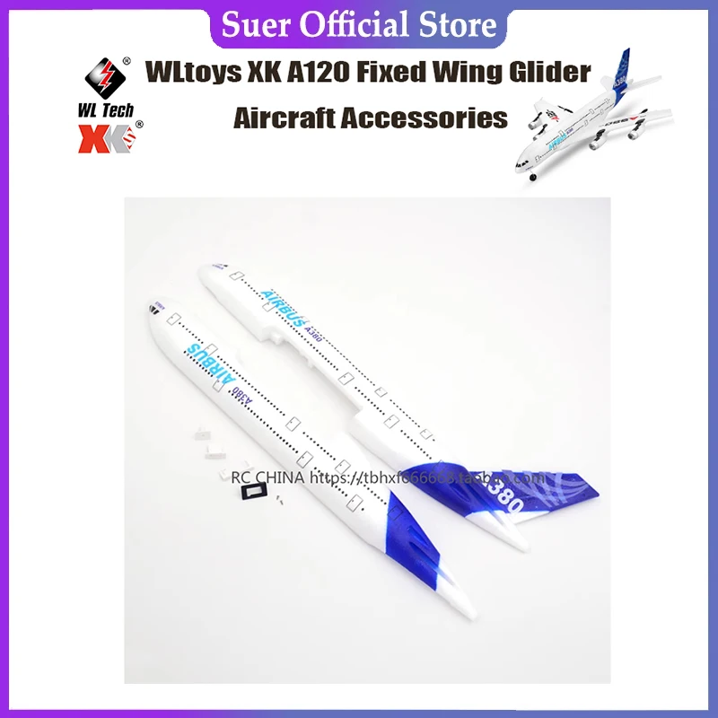 WLtoys XK A120 Fixed Wing Glider Aircraft Accessories A120-0001 Airbus A380 Fuselage Group
WLtoys XK A120 Fixed Wing Glider Aircraft Accessories A120-0001 Airbus A380 Fuselage Group