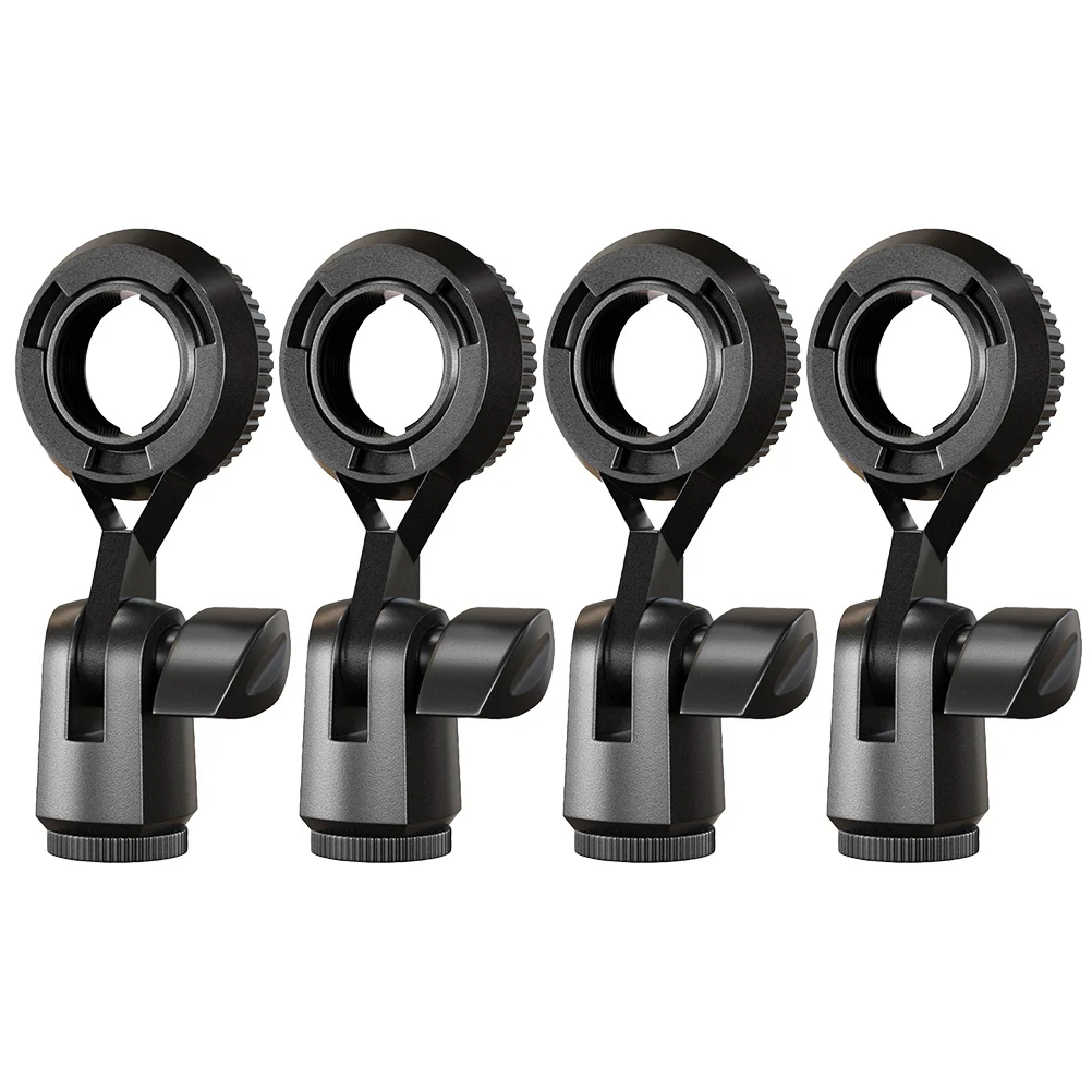 4 Pcs Mic Holder Clamp Desktop Stand Microphone Clip for Handheld Microphones Computer
4 Pcs Mic Holder Clamp Desktop Stand Microphone Clip for Handheld Microphones Computer