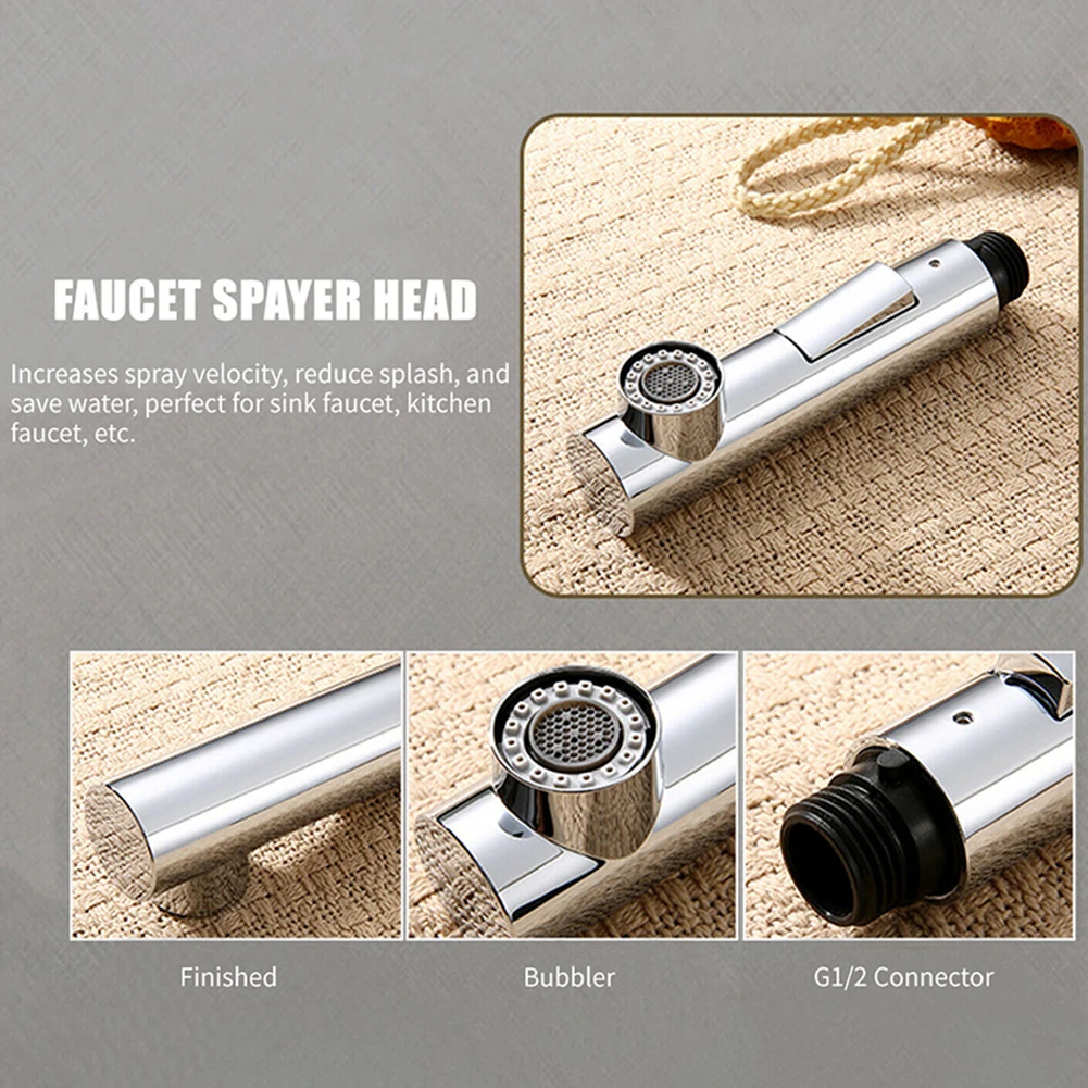 Spayer Head Sink 2 Functions G1/2 Pull Out Nozzle Replacement Tap Sprayer Shower Head For Kitchen Faucet Accessories
Spayer Head Sink 2 Functions G1/2 Pull Out Nozzle Replacement Tap Sprayer Shower Head For Kitchen Faucet Accessories