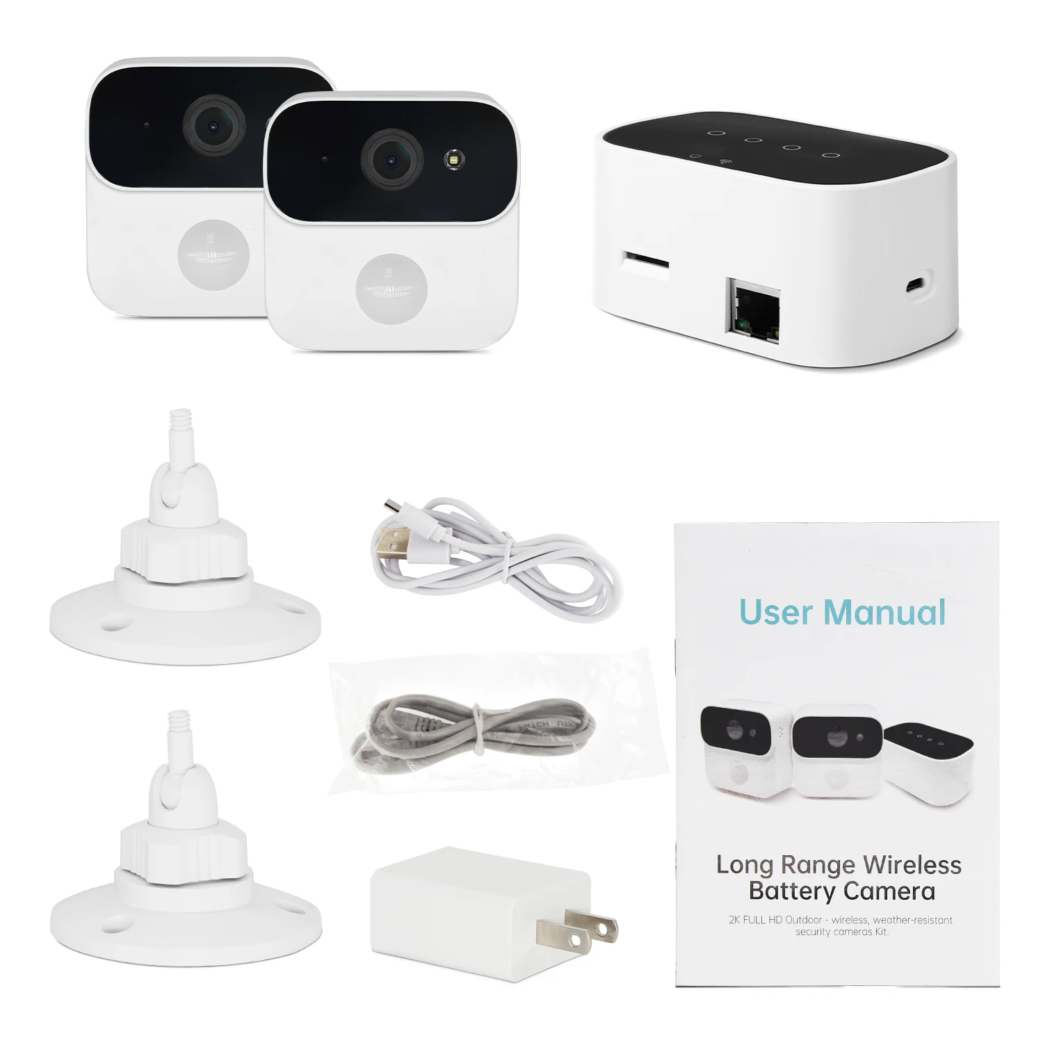 WESECUU CCTV Wireless Surveillance Camera Home Kit 6000mAh Battery Powered 2K HD Alarm Night Vision Outdoor
WESECUU CCTV Wireless Surveillance Camera Home Kit 6000mAh Battery Powered 2K HD Alarm Night Vision Outdoor