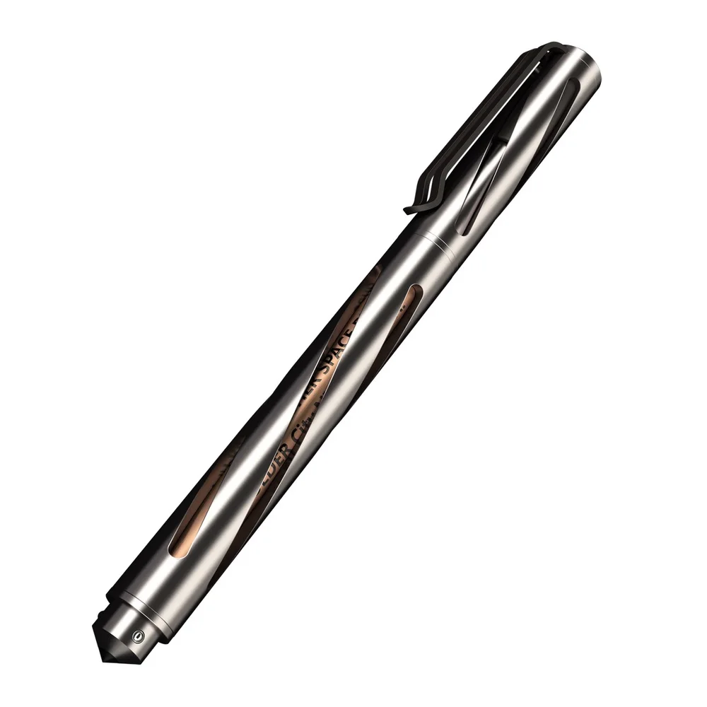 Nitecore NTP10 TitaniuNitecore Titanium Fisher Space Pen NTP10 with Aluminum Alloy Case
Nitecore NTP10 TitaniuNitecore Titanium Fisher Space Pen NTP10 with Aluminum Alloy Case
