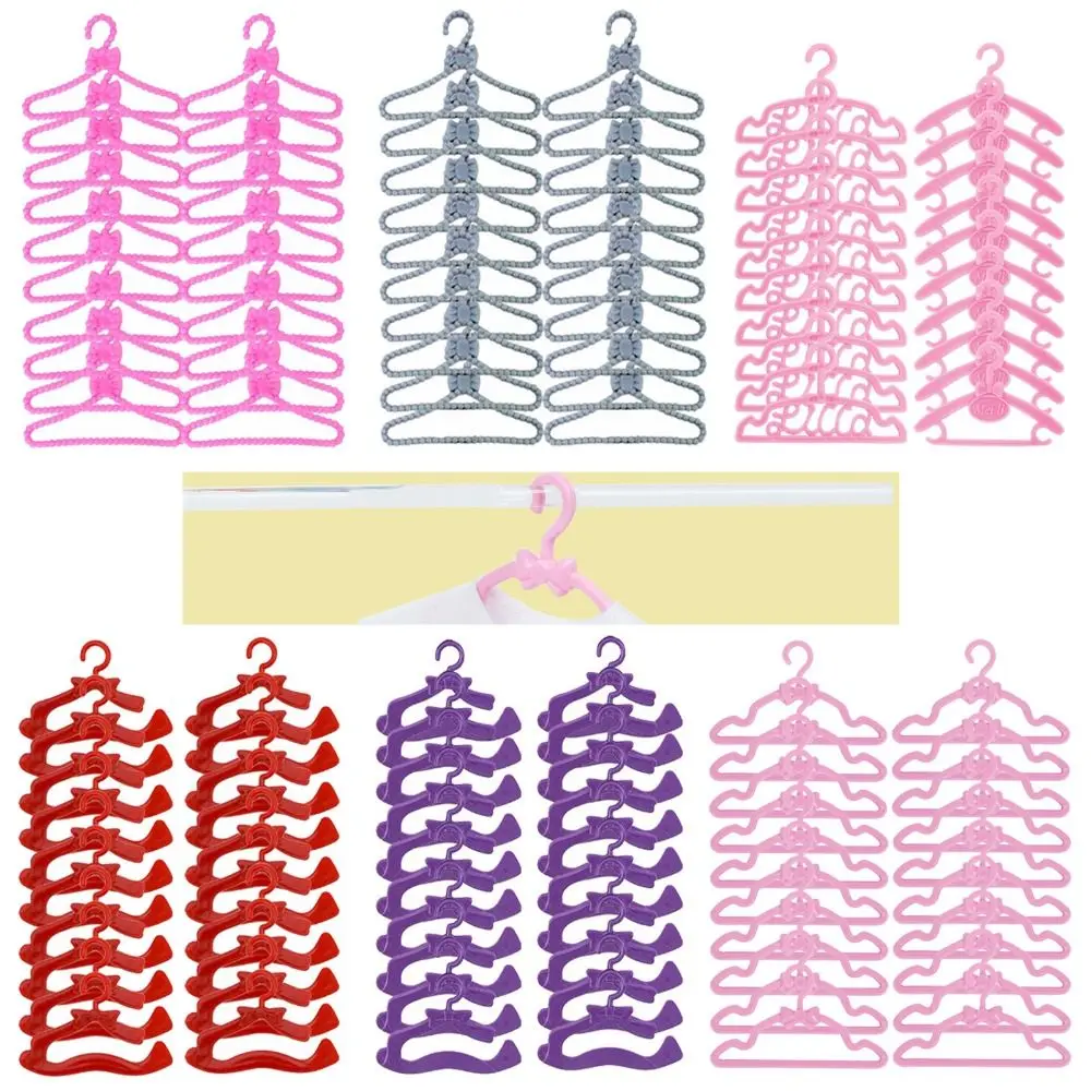 20 Pcs / Lot Plastic Doll Hangers Cute Mini Mixed Style Dress Clothes Accessories for Doll Wardrobe Dollhouse DIY Toys
20 Pcs / Lot Plastic Doll Hangers Cute Mini Mixed Style Dress Clothes Accessories for Doll Wardrobe Dollhouse DIY Toys