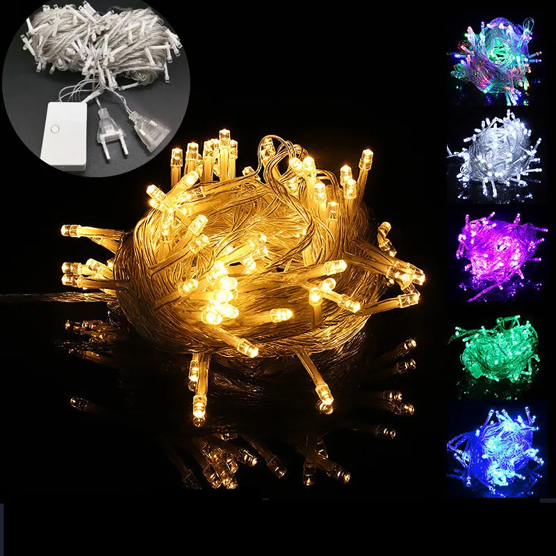 Fairy LED String Lights Christmas Tree Garden Garlands Decoration Outdoor Indoor Holiday Lighting Wedding Decor New Year Gifts
Fairy LED String Lights Christmas Tree Garden Garlands Decoration Outdoor Indoor Holiday Lighting Wedding Decor New Year Gifts