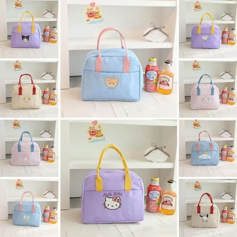 Sanrio аниме Cinnamoroll Kawaii сумка для ланча мультяшная Портативная Сумка-тоут бэнто вместительная сумка для хранения еды детские подарки
Sanrio аниме Cinnamoroll Kawaii сумка для ланча мультяшная Портативная Сумка-тоут бэнто вместительная сумка для хранения еды детские подарки